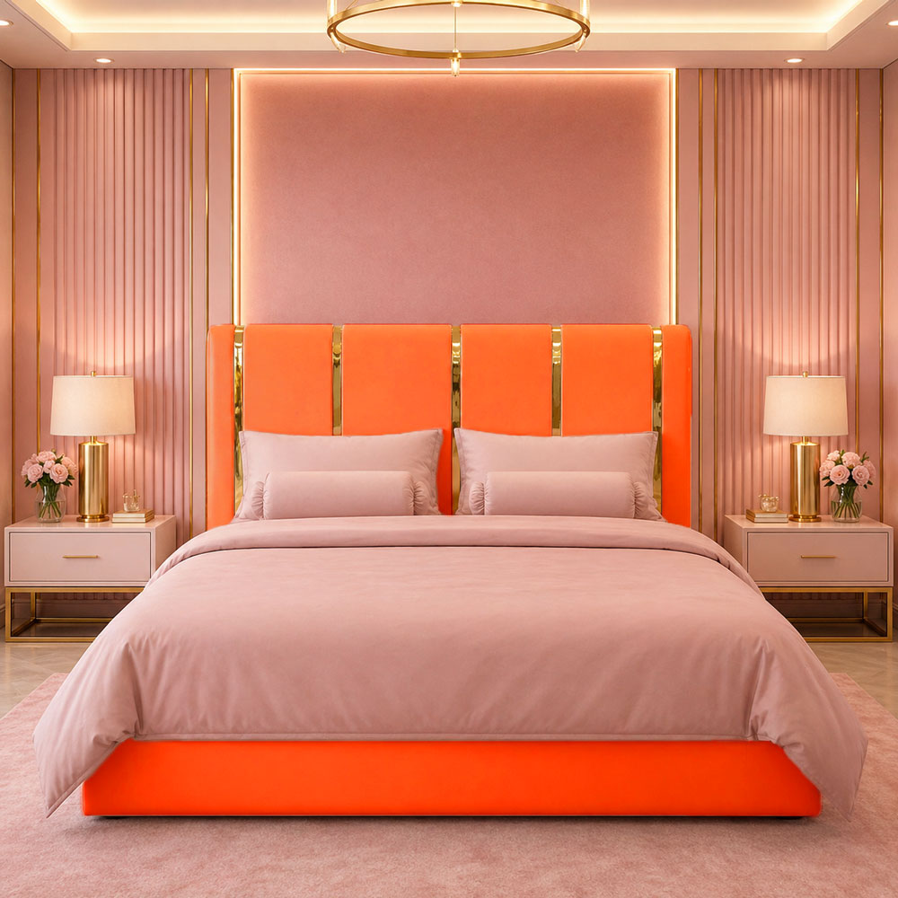 គ្រែស្បែកម៉ូដទាន់សម័យ Brand Jasmine