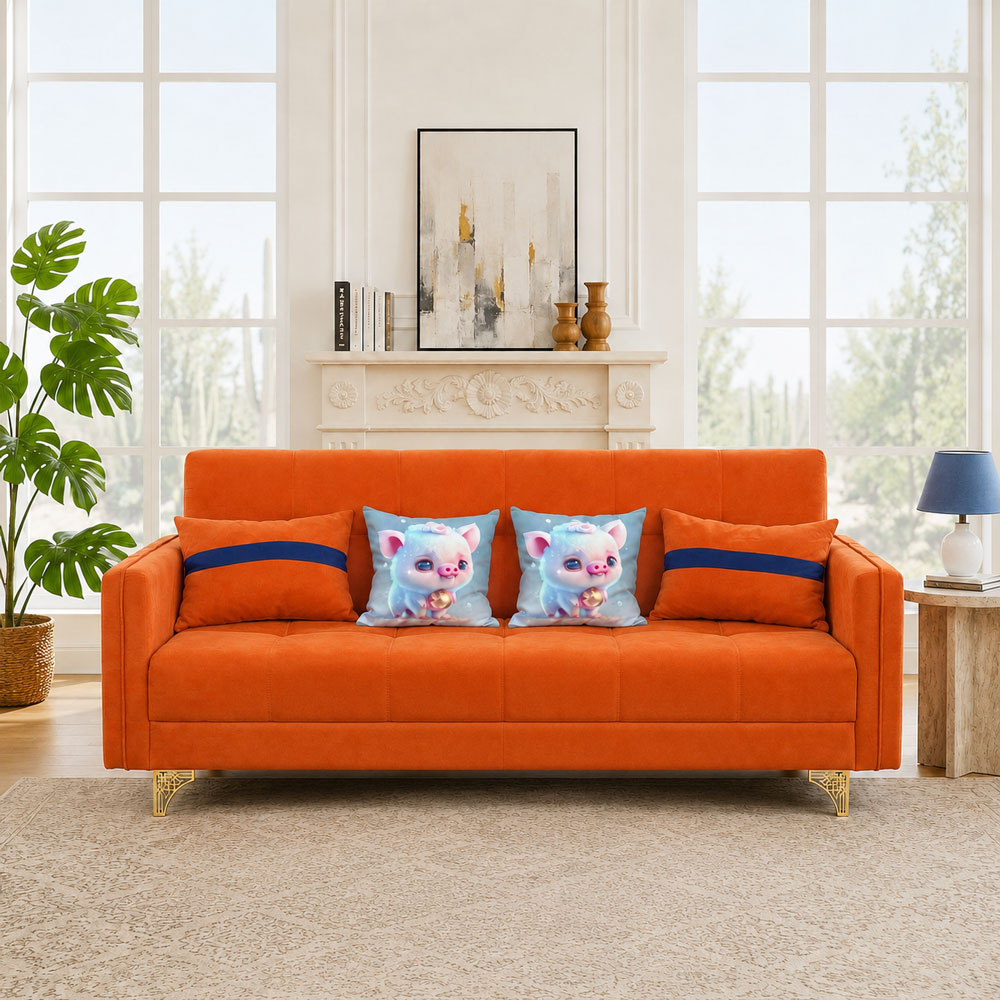 សាឡុងSofa Bed ទំនើបទាន់សម័យ 3 in 1