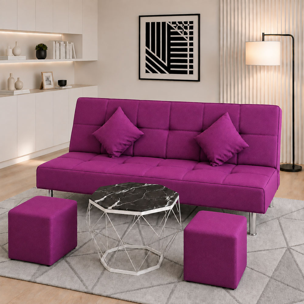 សាឡុងSofa Bedទំនើបទាន់សម័យ 3 in 1