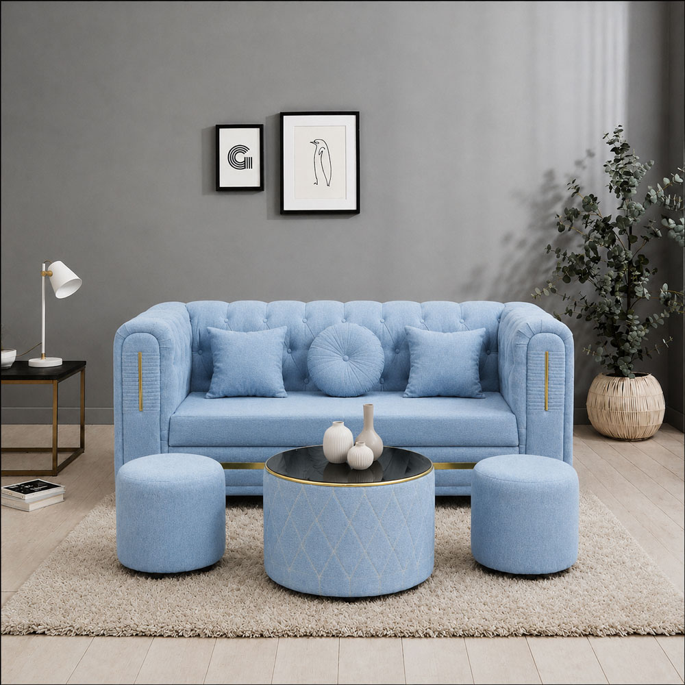 សាឡុងខ្នាតធំបែប Luxury Modern ទាន់សម័យ