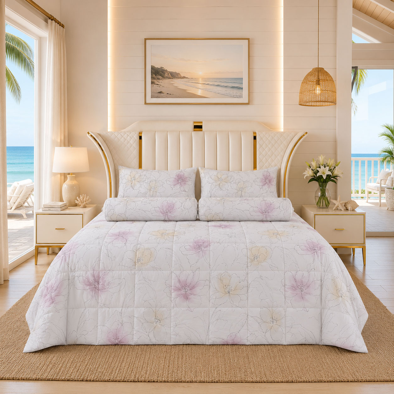 កម្រាលពូកសាច់សូត្រ Jasmine Premier